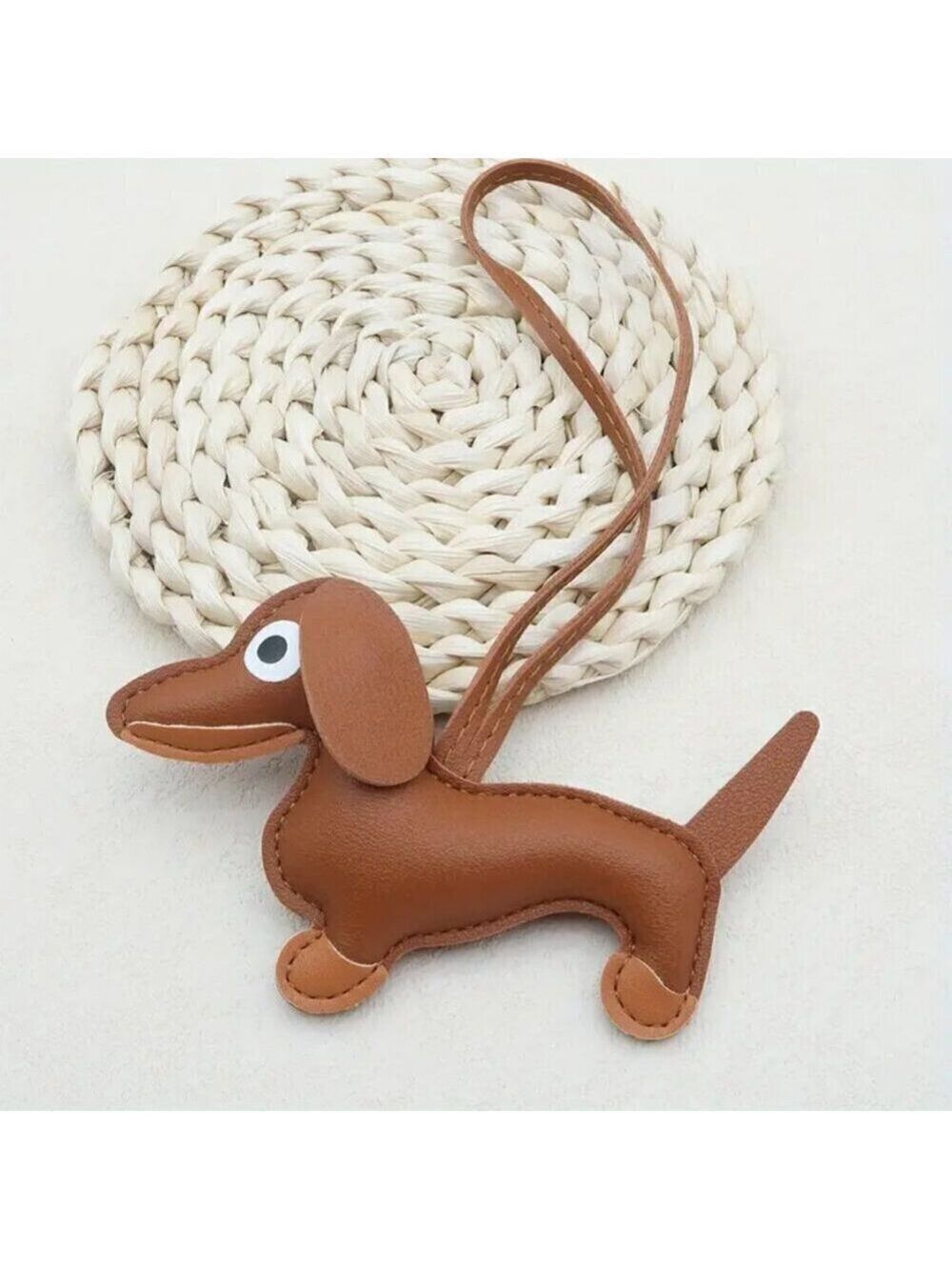 Puffy Large Dachshund Dog Purse and Bag Accessory or Keychain (2025 style)